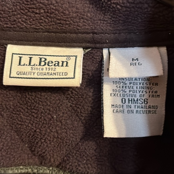 LL Bean Women’s quilted riding jacket size M - Picture 4 of 5